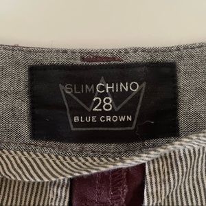 Mens Blue Crown shorts
